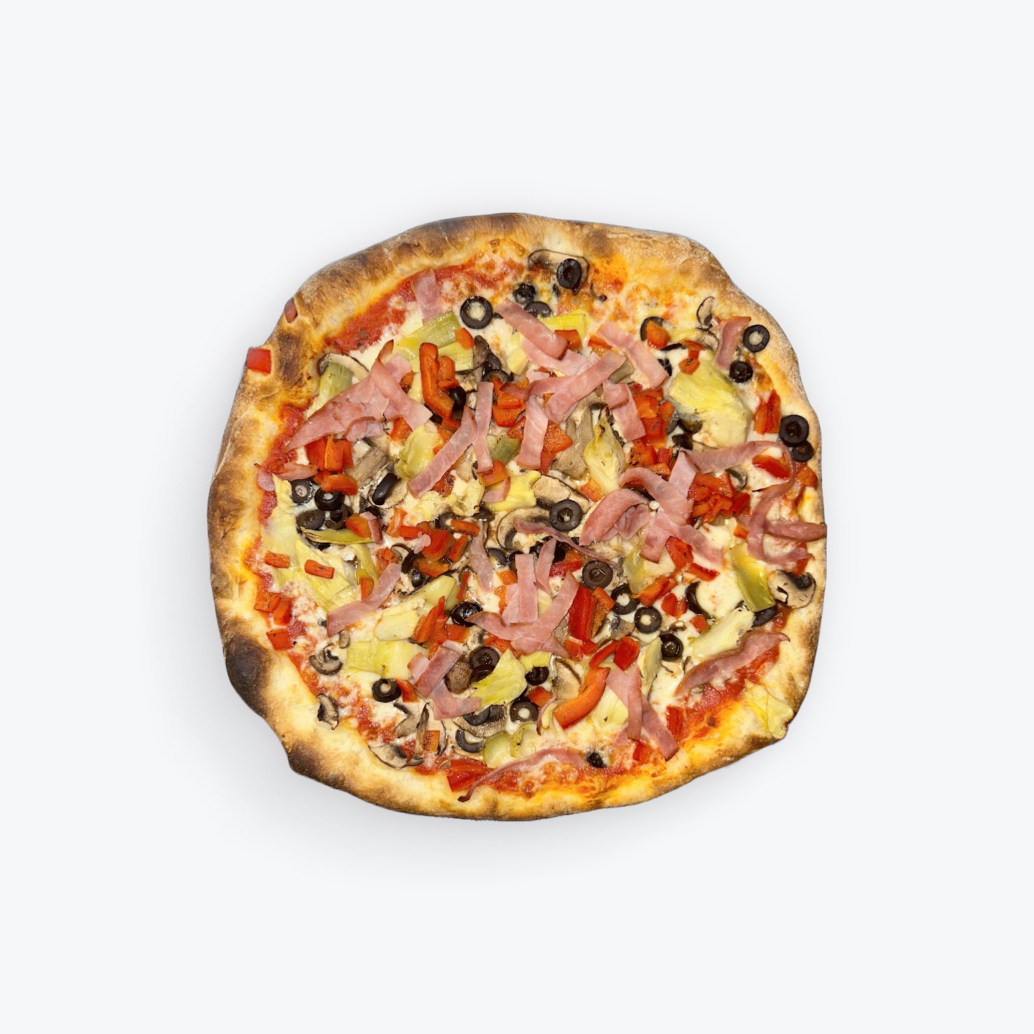Pizza Post Capricciosa pizza